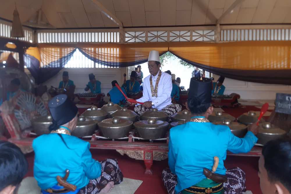 Hajad Dalem Sekaten, 68 Gendhing Mengalun dari Pagongan Masjid Gedhe