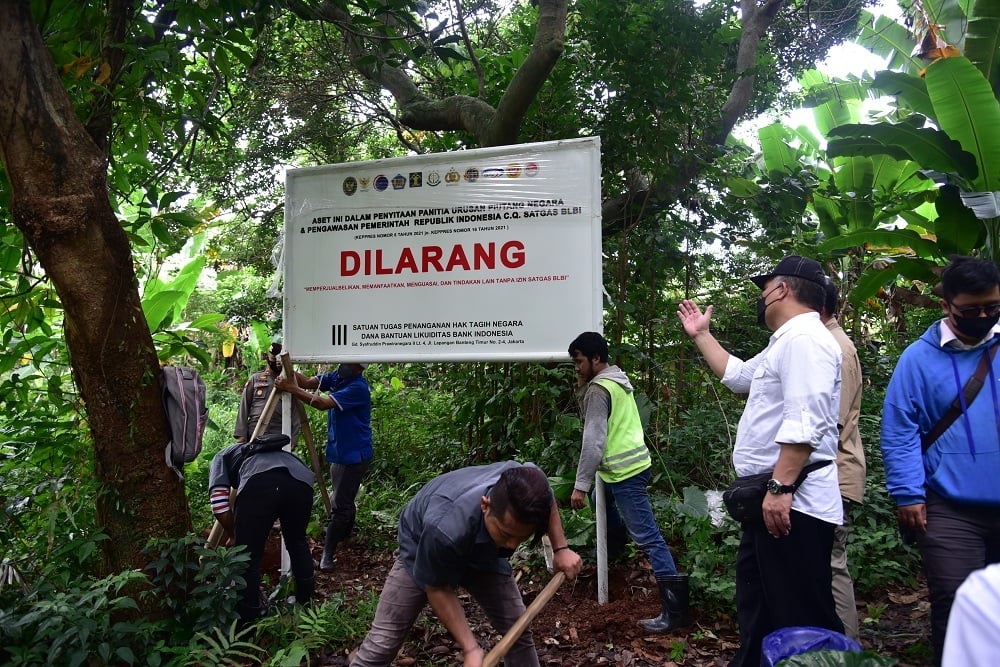 Satgas BLBI Sita Aset 2 Obligor, Nilainya Mencapai Rp209 Miliar Lebih