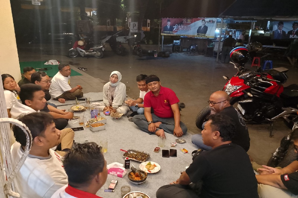 Mas Marrel dan Gerindra Sleman Pilih Jalin Soliditas di Warung Angkringan Lesehan, Ini Tujuannya