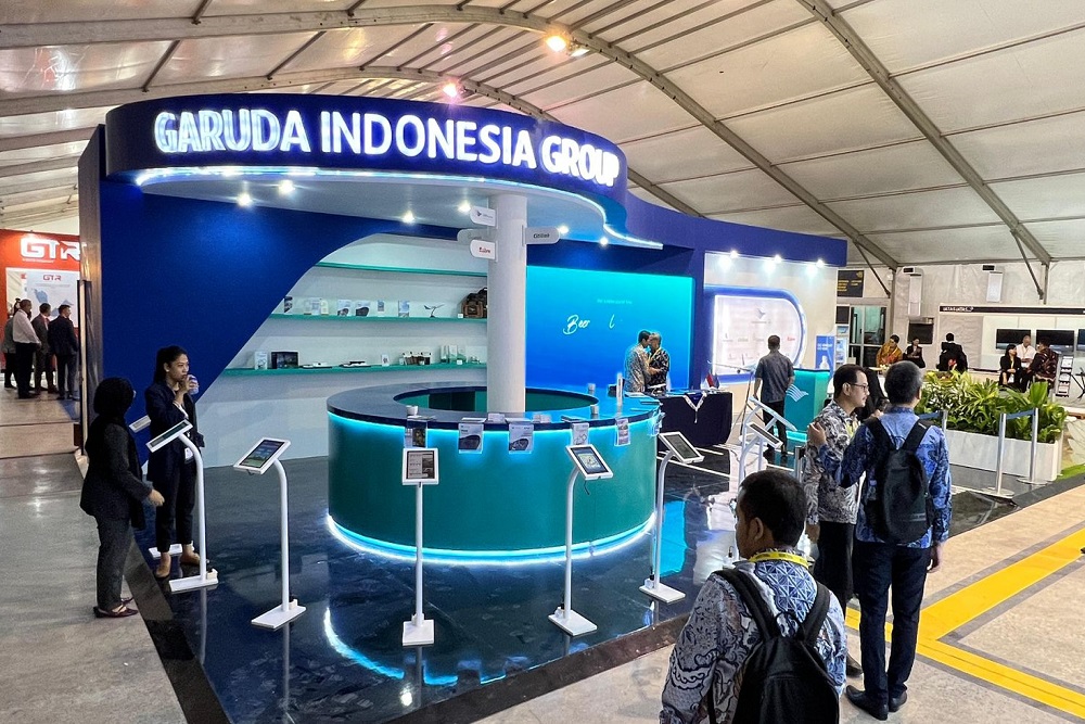 Perkuat Sinergi Keberlanjutan Sektor Aviasi, Garuda Indonesia Group Hadir dalam Bali International Air Show 2024