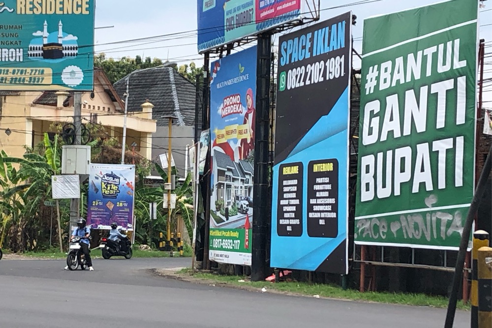 Marak Baliho #Bantul Ganti Bupati, Ini Kata Bawaslu