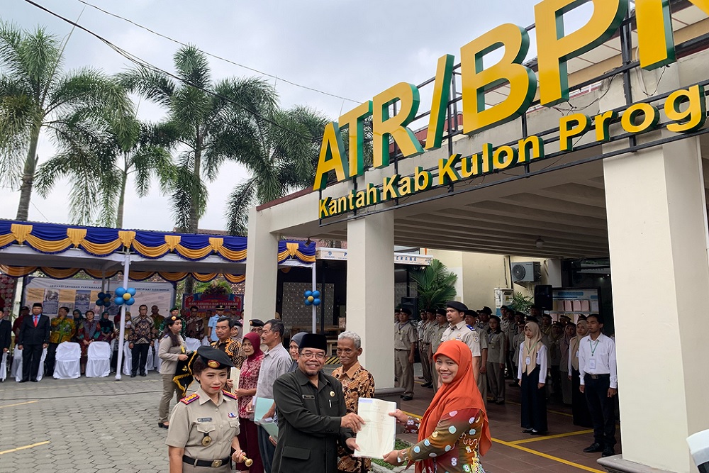 Hartaru ke-64, BPN Kulonprogo Tingkatkan Layanan Pertanahan