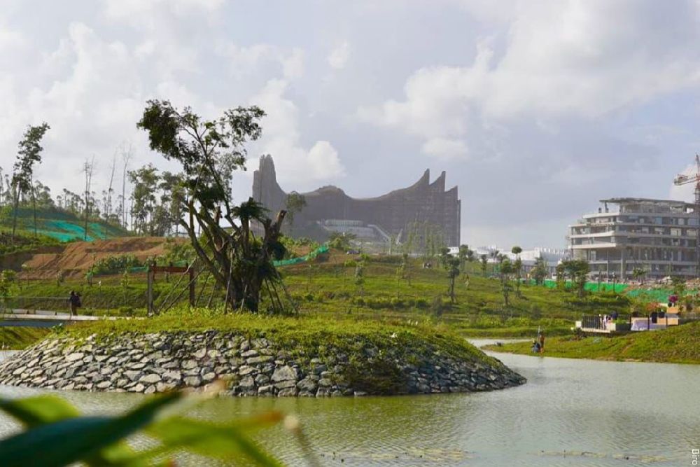 Jokowi Groundbreaking Proyek Magnum Resort Nusantara di IKN Senilai Rp300 Miliar