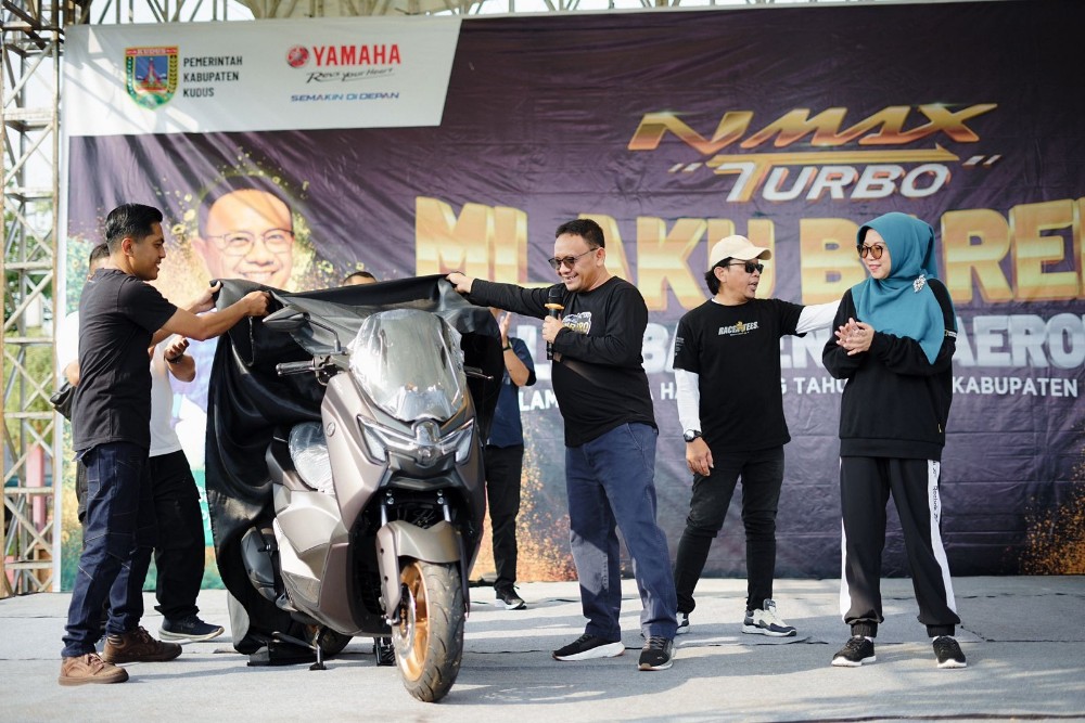 Launching N Max Turbo Oleh Pj Bupati Kudus, Sensasi Ngegas N Max Turbo: Sekali Klik Turbo, Langsung Ngacir