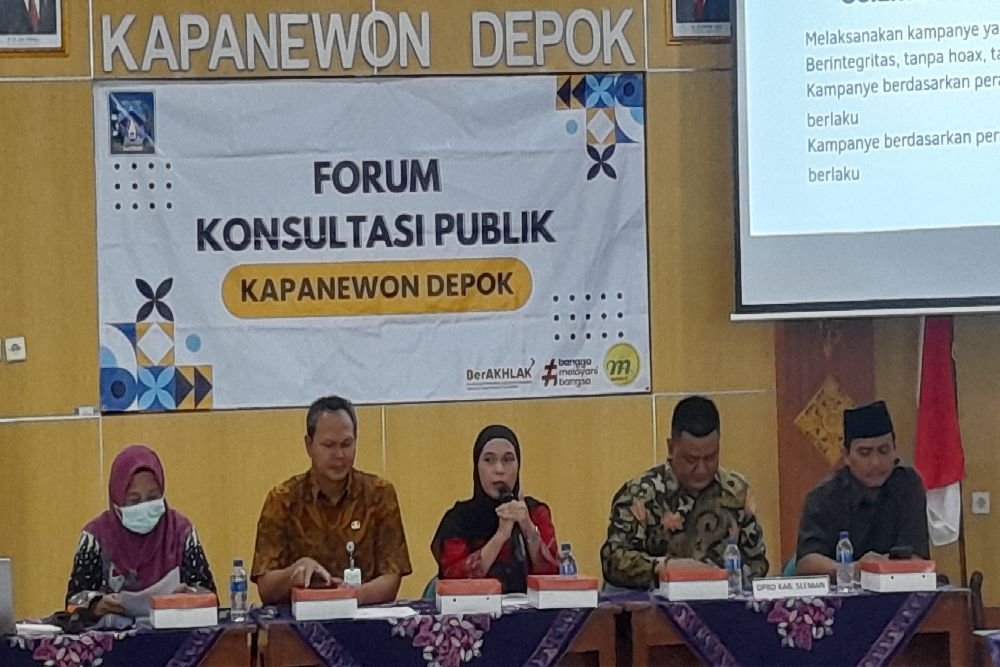 Depok Kolaborasi Menjaga Kondusifitas Pelaksanaan Pilkada Sleman 2024