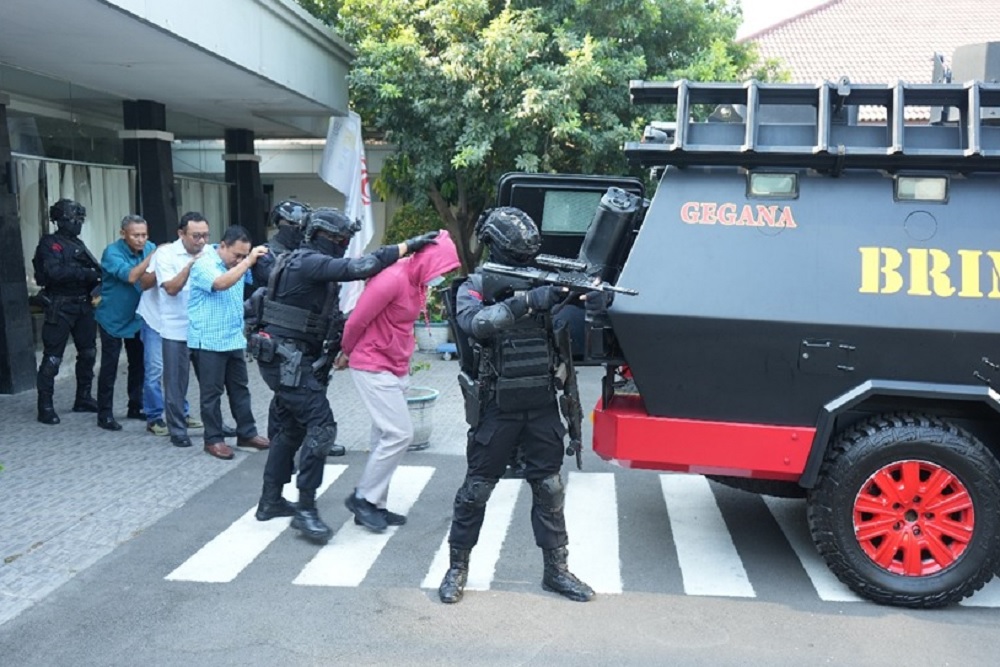 PLN UIP JBTB Gelar Simulasi Tanggap Darurat Pengamanan Obyek Vital Nasional