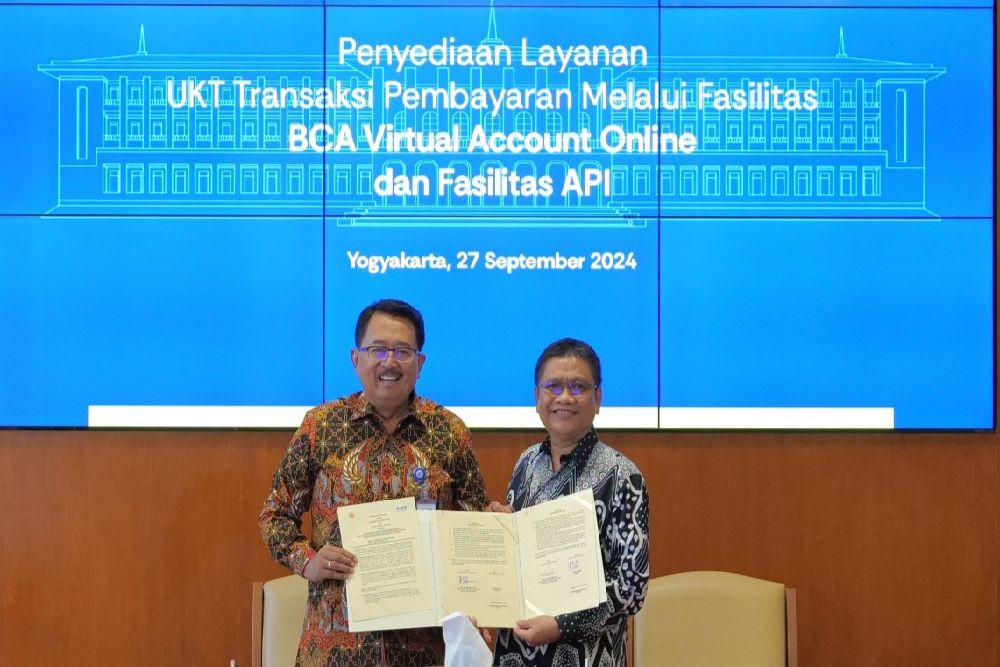 Kerja Sama UGM-BCA Permudah Pembayaran UKT Mahasiswa