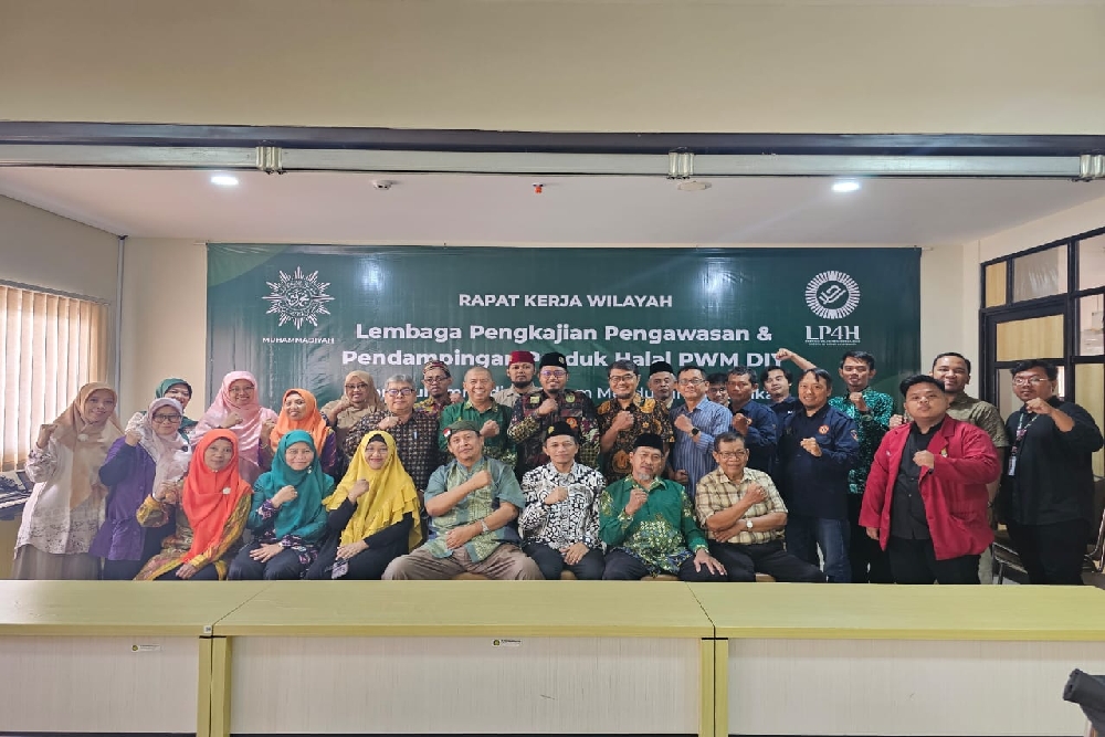 Gelar Rakerwil, LP4H PW Muhammadiyah DIY Dorong Peningkatan Produk Halal dan Launching GeramMu