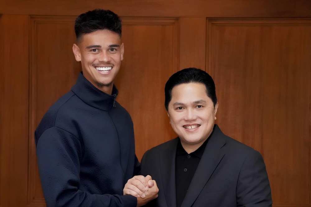 Hilgers dan Reijnders Resmi Jadi WNI, Erick Thohir: Semua Bekerja Demi Indonesia