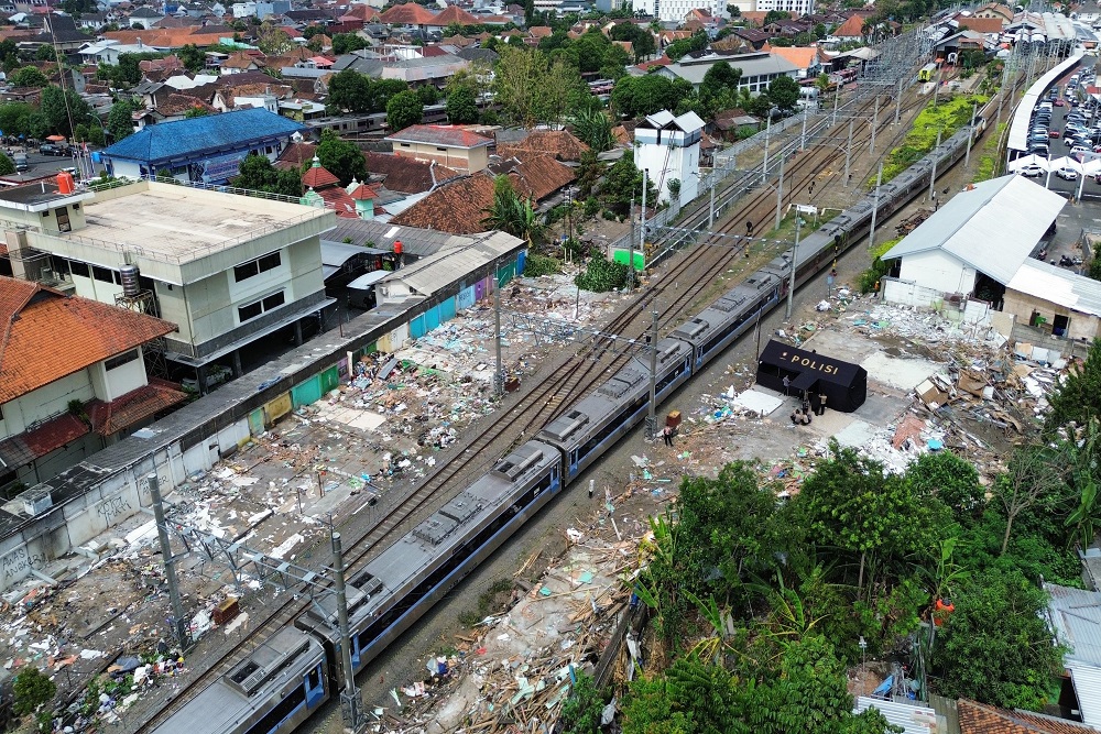 Sejarah Panjang Bong Suwung yang Kini Suwung usai Ditertibkan KAI