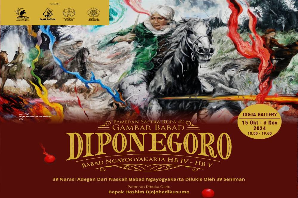 Pameran Sastra Rupa #2 Babad Diponegoro Digelar di Jogja Gallery