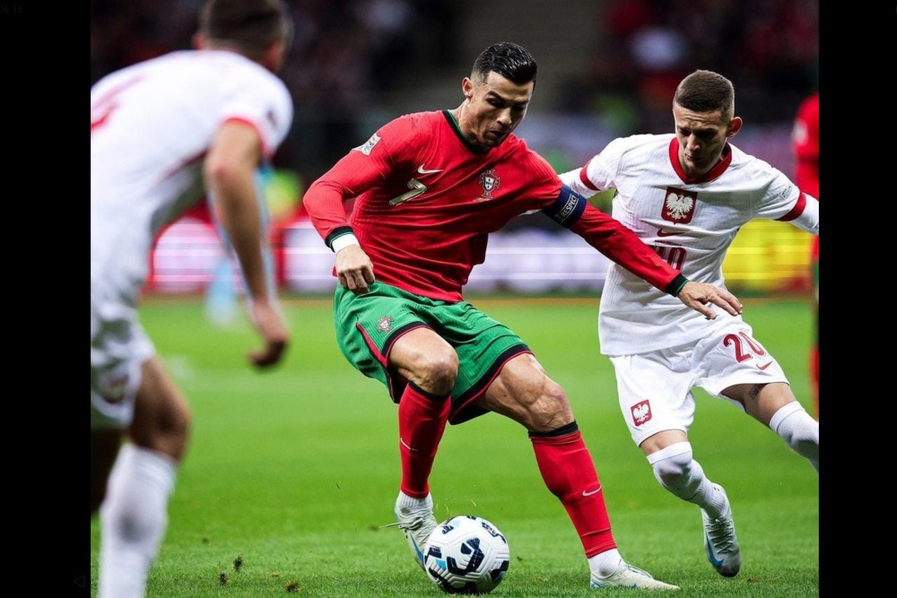 Hasil Polandia vs Portugal UEFA Nations League 2024: Skor 1-3, Cristiano Ronaldo Cetak Gol