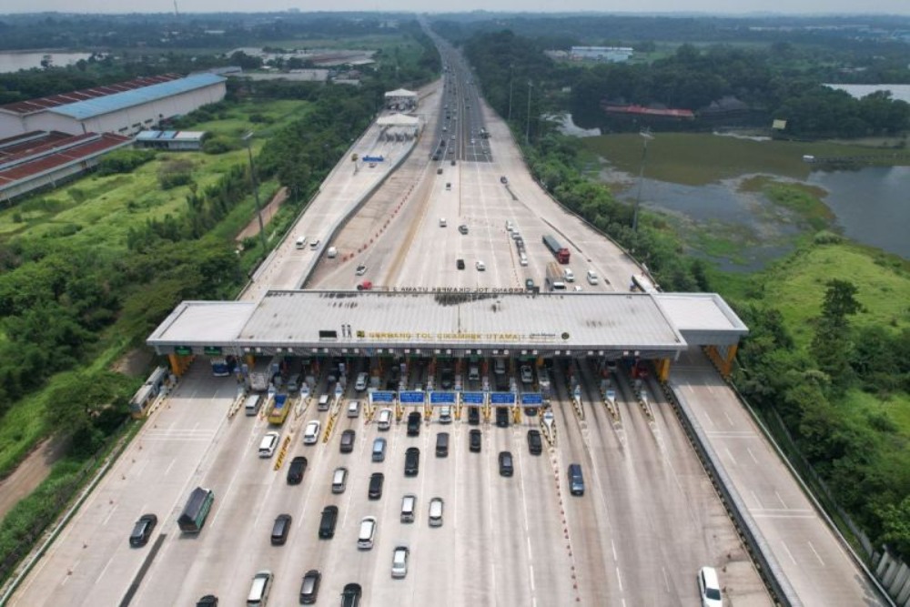 Pengguna Jalan Tol Jakarta-Cikampek Waspada Ada Lima Titik Perbaikan Jalan Arah Jakarta