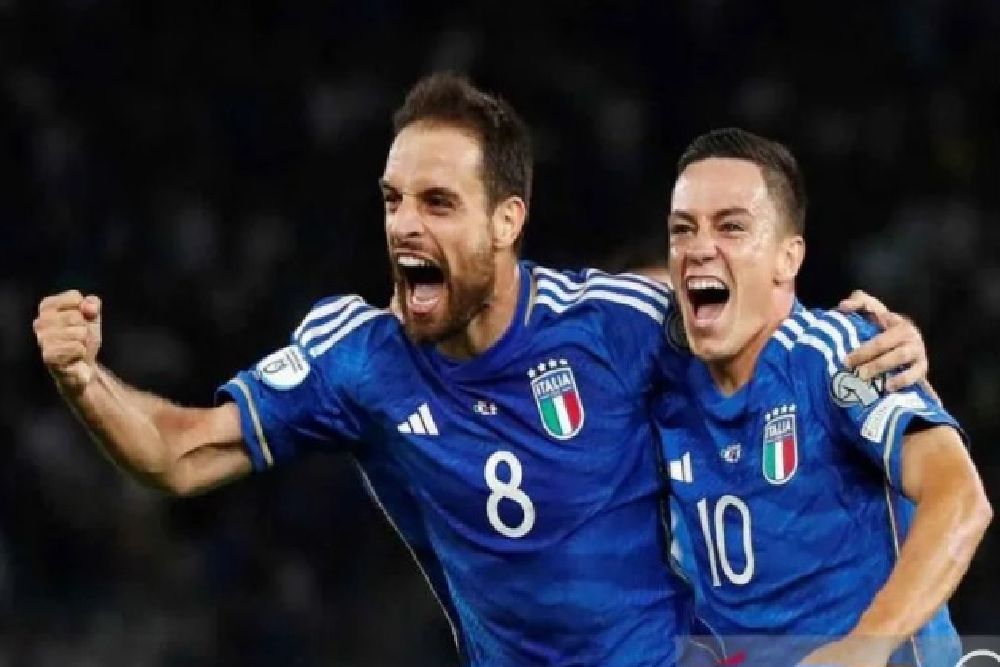 Italia Hantam Israel dengan Skor 4-1 di Laga Grup A2 UEFA Nations League