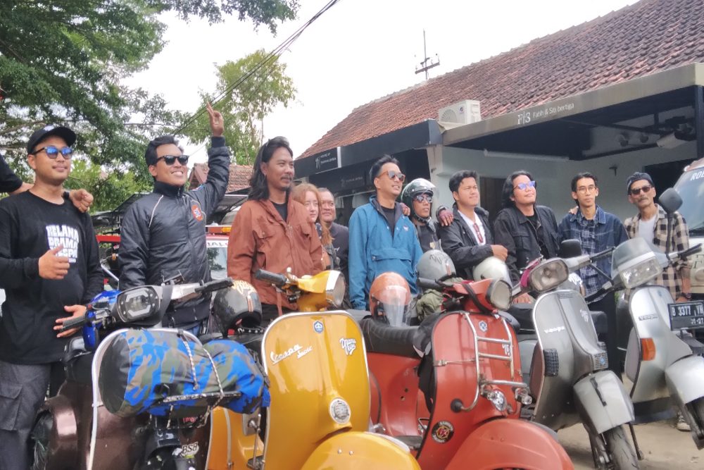 Komunitas Vespa di Jogja Memulai Perjalanan ke Sabang Demi Mendapatkan Biji Kopi Lokal Setiap Daerah