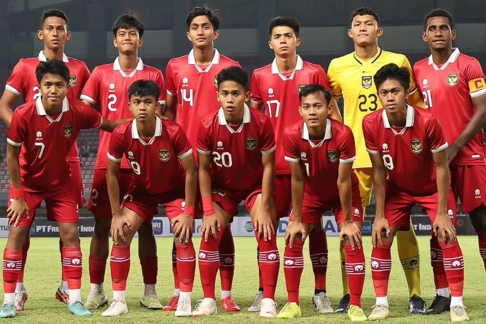 Sedang Berlangsung, Ini Link Streaming dan Starting Line Up Timnas U-17 Indonesia Dijamu Kuwait