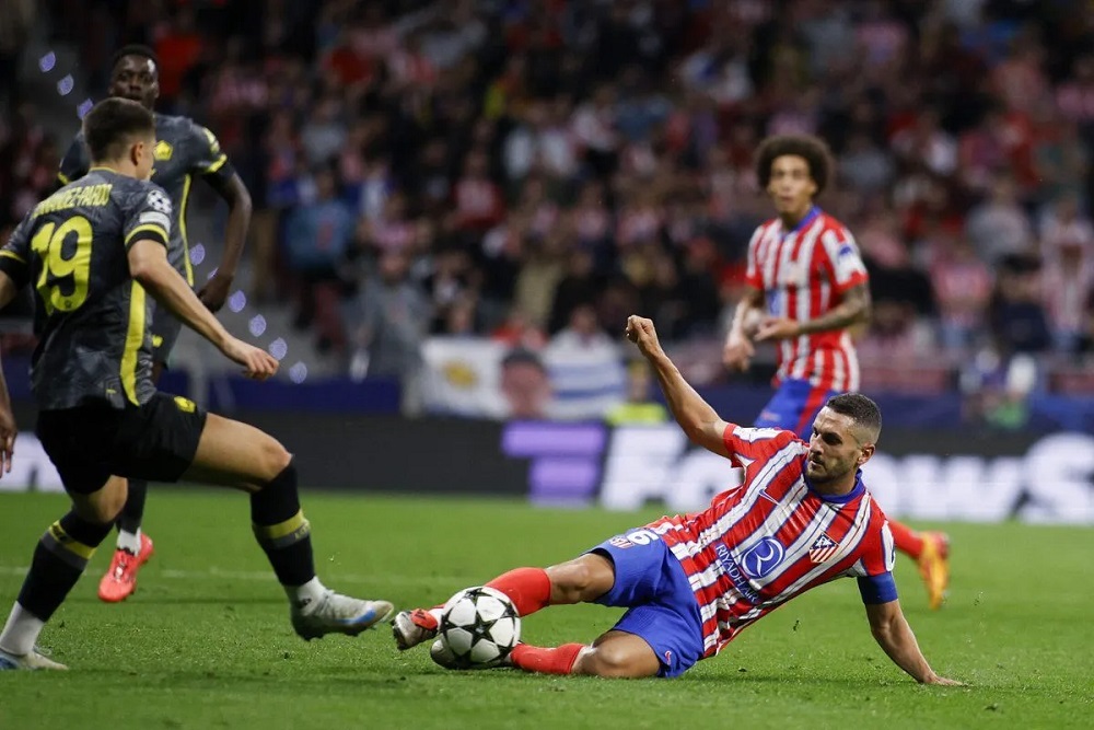 Hasil liga Champions: Atletico Madrid Dibungkam Lille 1-3