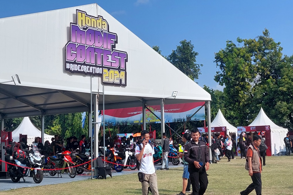 Puluhan Ribu Bikers Ramaikan Puncak Honda Bikers Day 2024 di Klaten