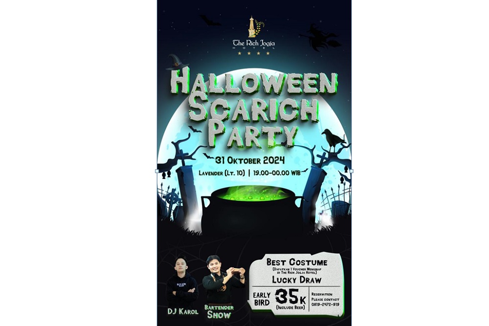 The Rich Jogja Hotel Siap Gelar Halloween Scarich Party