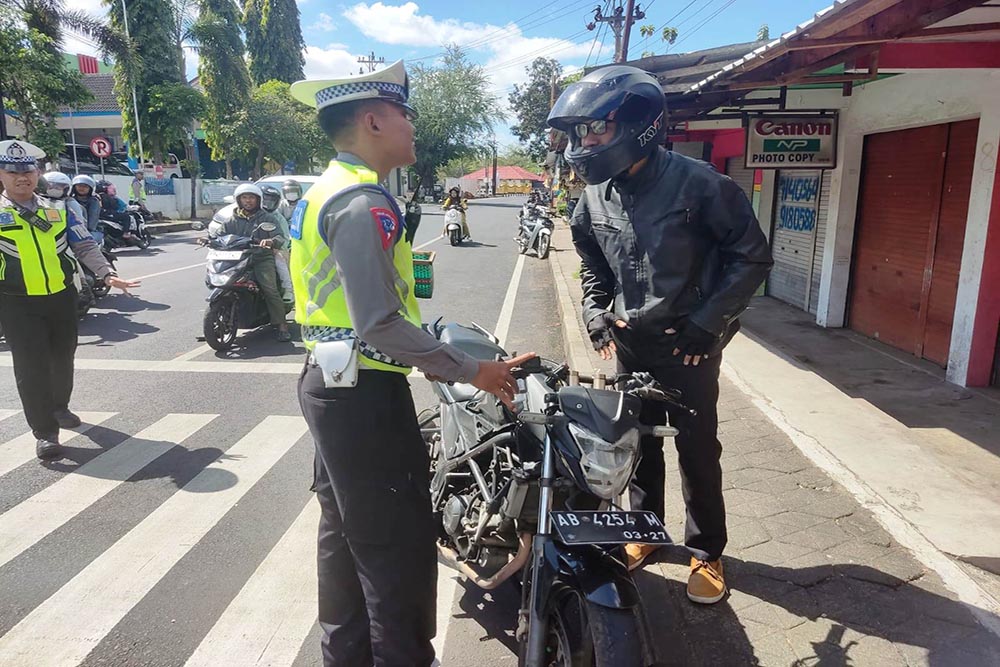 10.141 Pengendara di Sleman Terjaring Operasi Zebra Progo 2024 yang Digelar 14 Hari