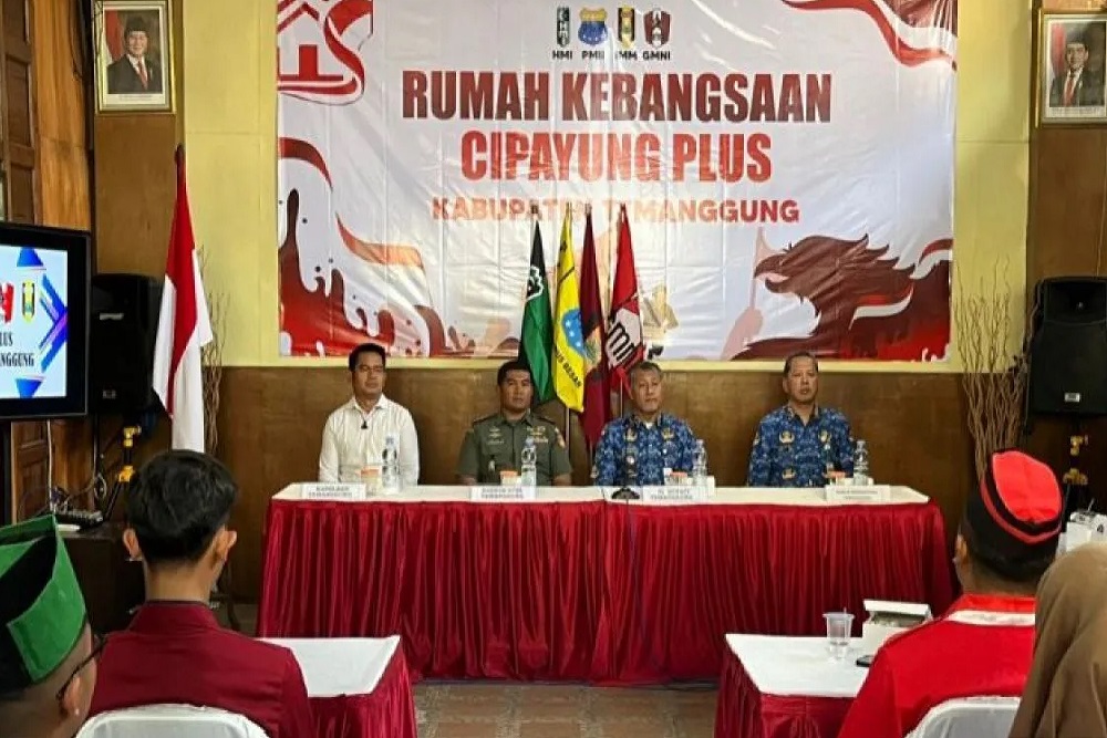 Kesbangpol Temanggung Bersama Sejumlah Elemen Mahasiswa Gelar Ikrar Pilkada Damai