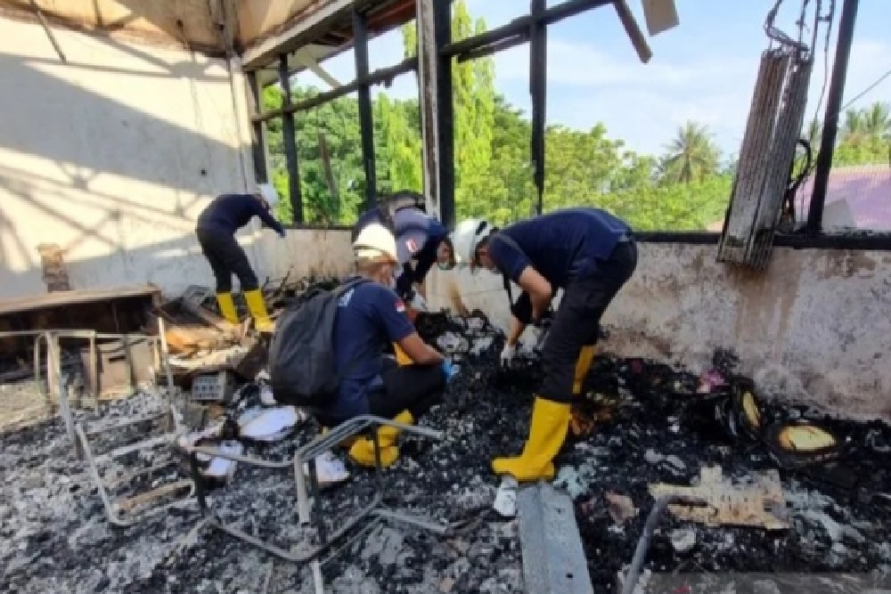 Ungkap Penyebab Kebakaran di Polda Gorontalo, Mabes Polri Turun Tangan