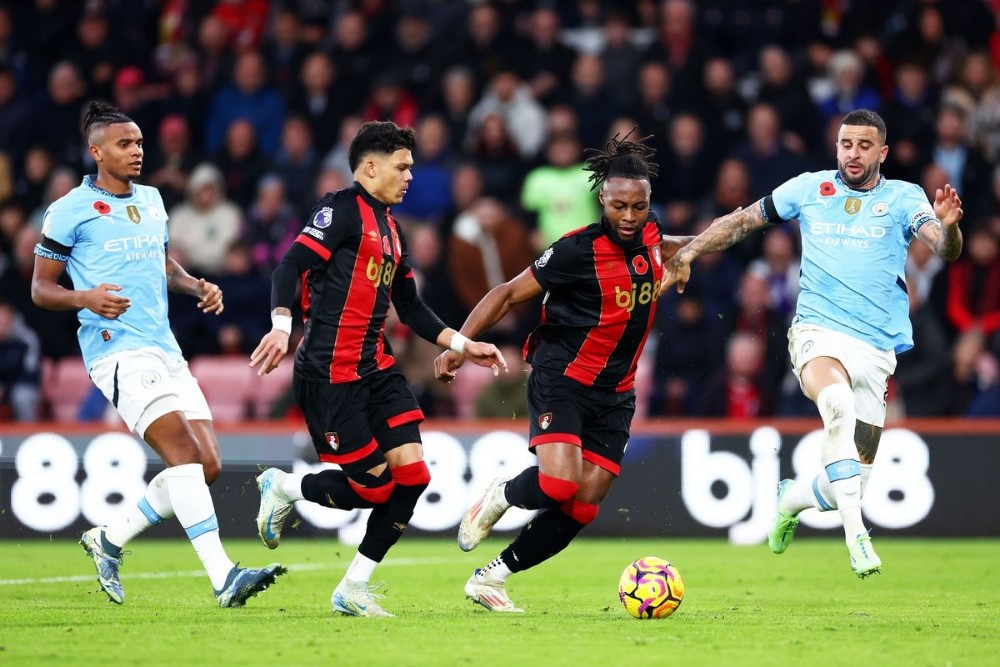 Hasil Bournemouth vs Manchester City Liga Inggris: Skor 2-1, The Citizens Akhiri Rekor 32 Kali Tak Terkalahkan