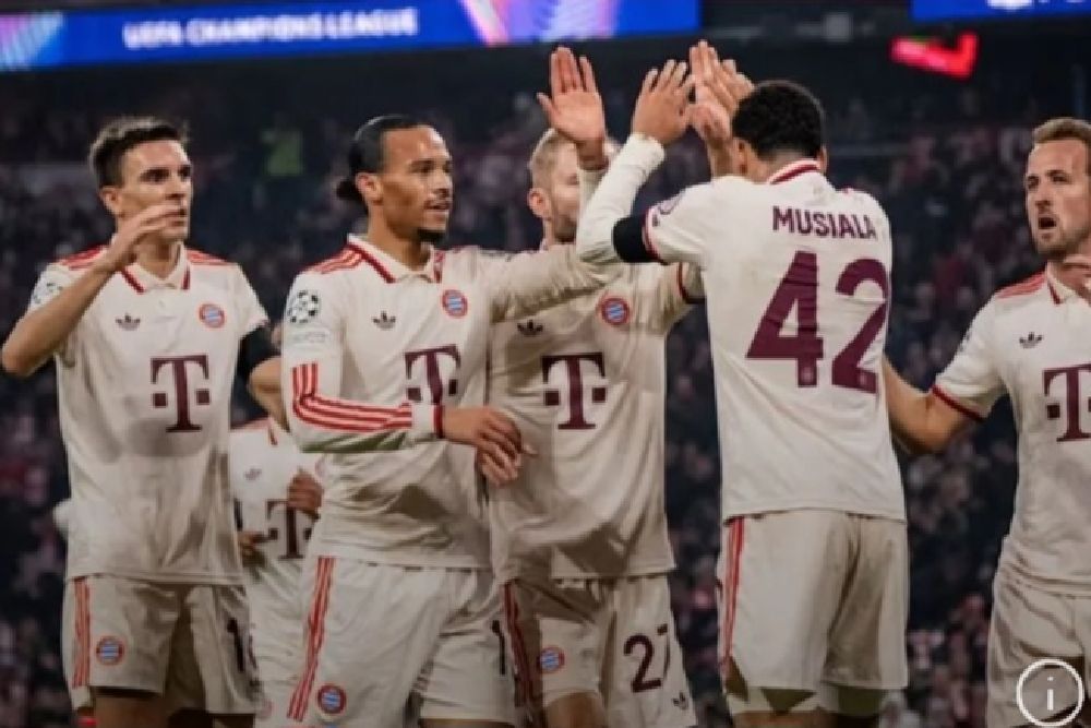 Liga Champions, Bayern Muenchen Menaklukkan Benfica dengan Skor Tipis 1-0