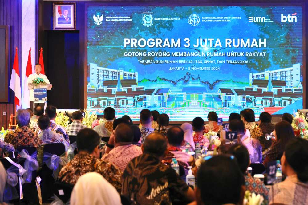 Kementerian ATR/BPN Siapkan 1,3 Juta Hektare Tanah untuk Dukung Program 3 Juta Rumah