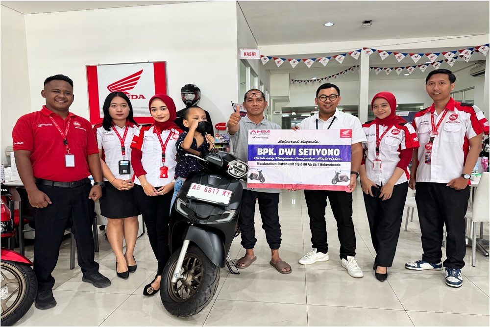 Tebak Kode Unik di Campaign Stylovision, Pemenang Bawa Pulang Honda Stylo160