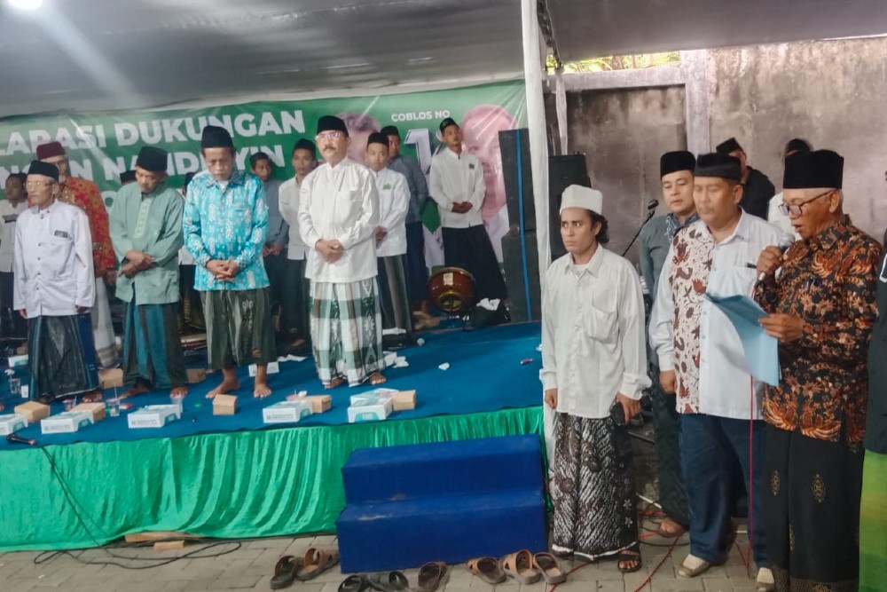 Jaringan Nahdliyin Kulonprogo Deklarasi Dukungan untuk Pasangan Agung-Ambar