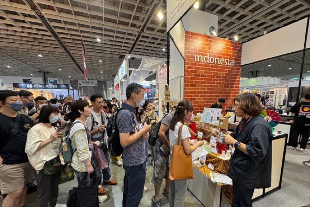 Kopi Indonesia Mejeng di Pameran Kopi Taiwan