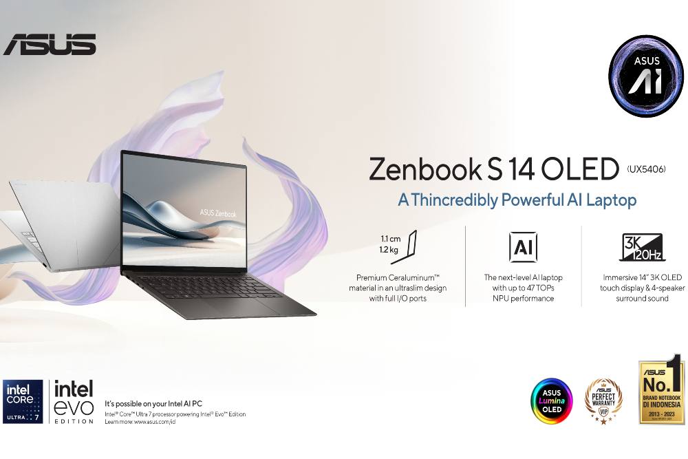 ASUS Zenbook dan Teknologi Copilot PC untuk Hidup Lebih Praktis