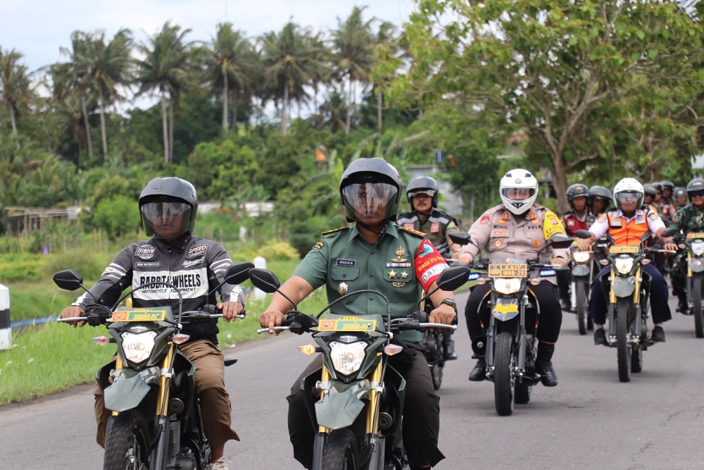 Pastikan Situasi Kondusif Usai Pilkada 2024, Polres Bantul dan TNI Lakukan Patroli