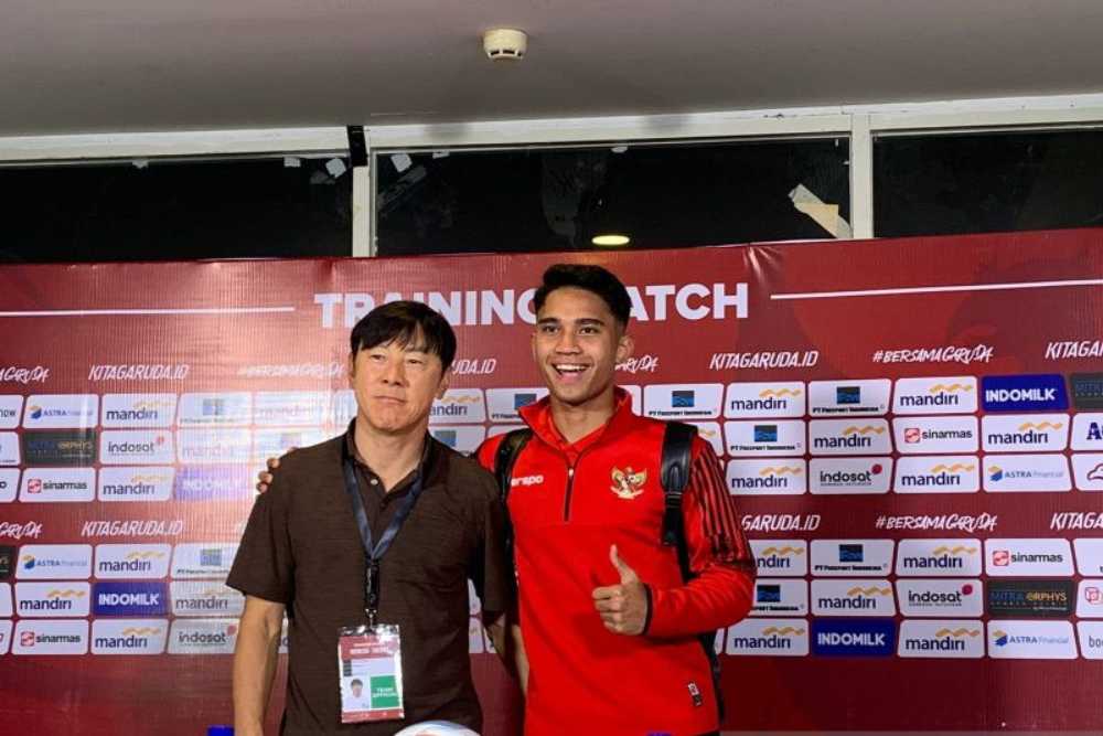 Marselino Dikartu Merah Saat Indonesia Diimbangi Laos, Shin Tae-yong: Performa Terburuknya!