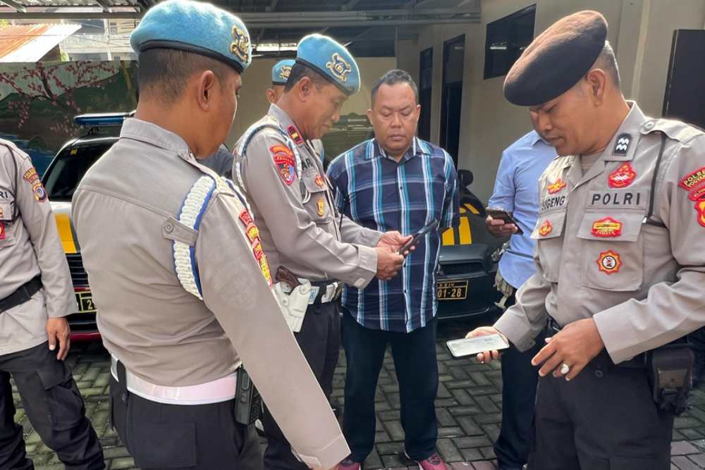 Antisipasi Narkoba dan Terlibat Judi Online Polisi Polsek di Jogja Dirazia