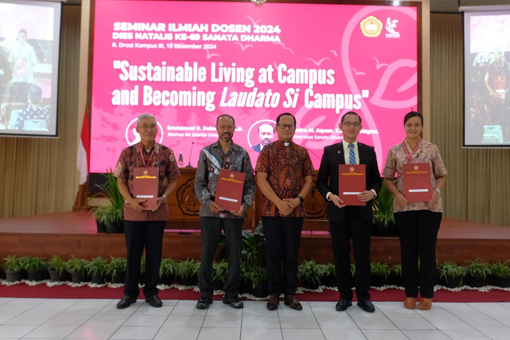 Seminar Ilmiah dalam Rangka Dies Natalis ke-69 Sanata Dharma: Menuju Kampus Laudato Siyang Berkelanjutan