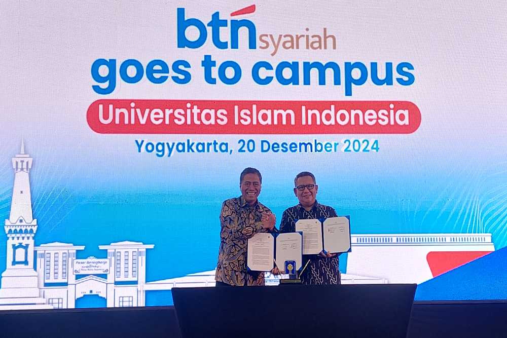 BTN Syariah Goes to Campus: Gelar Kuliah Umum dan Teken Kerja Sama dengan UII