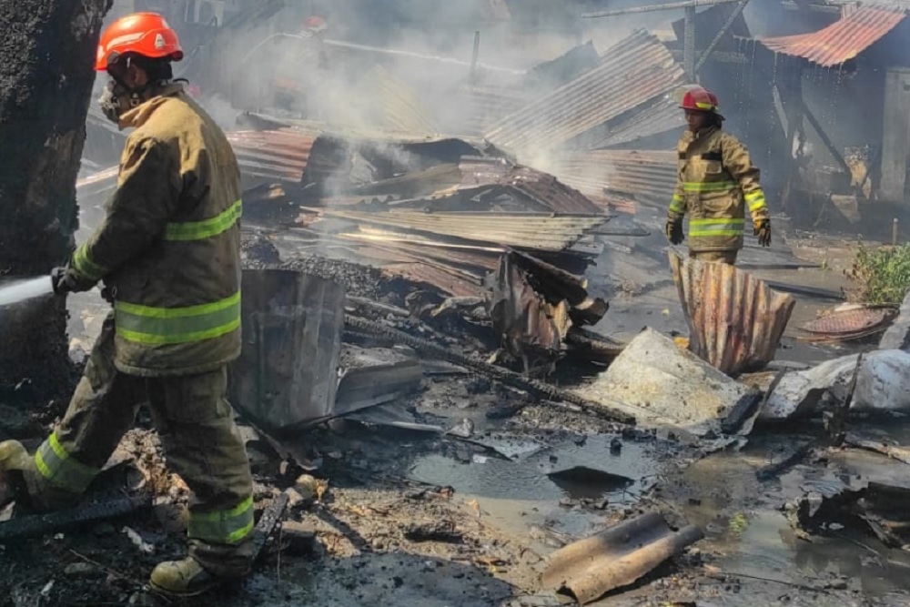 Kebakaran Rumah di Senen yang Merenggut Dua Korban Jiwa Diduga Akibat Korsleting Listrik