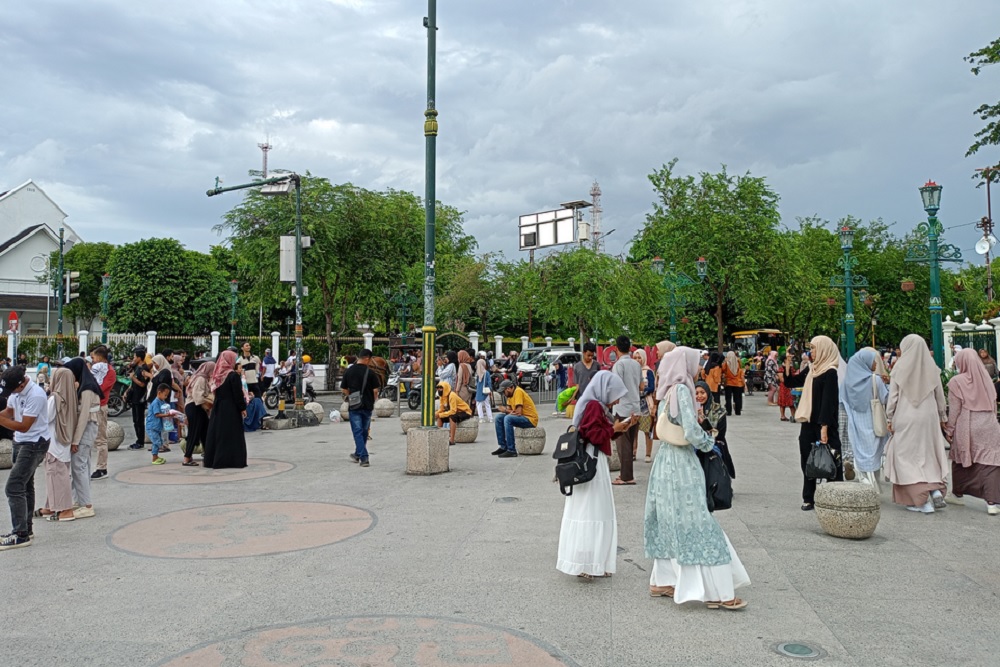 Dua Hari Menjelang Tahun Baru, Malioboro Padat Wisatawan