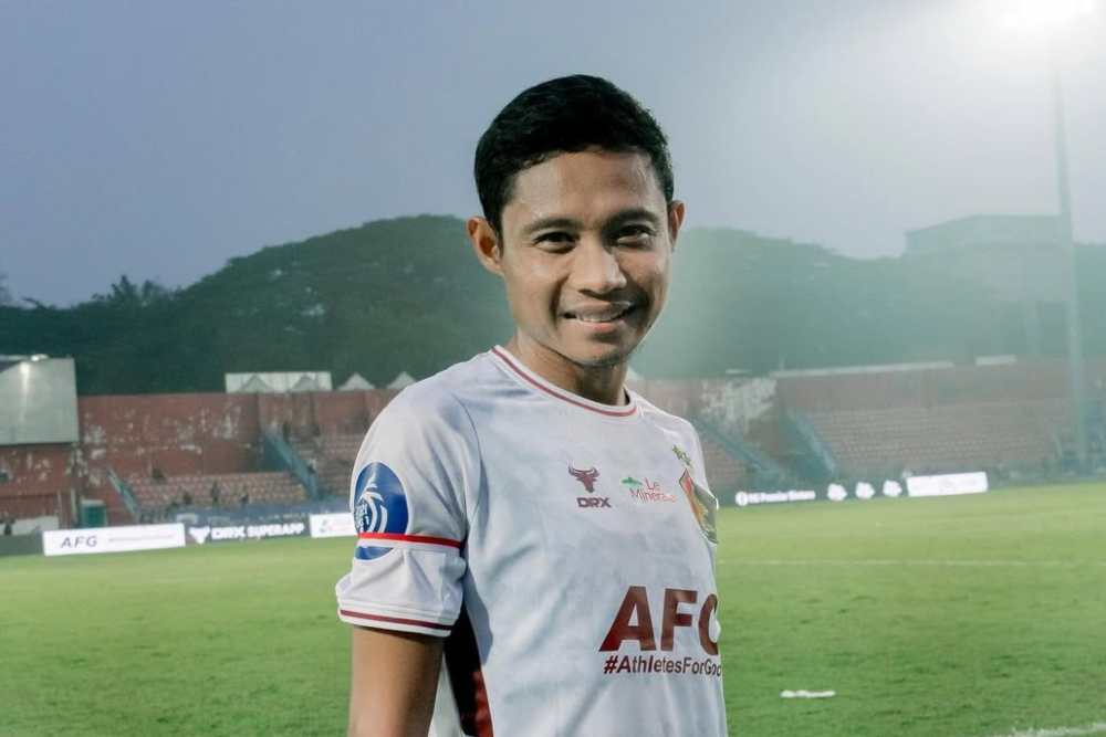 Minim Menit Bermain, Evan Dimas Dilepas Persik Kediri