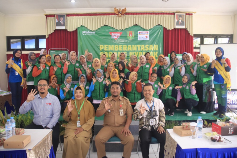 Indomaret dan Baygon Gelar Pemberantasan Sarang Nyamuk di Kabupaten Magelang