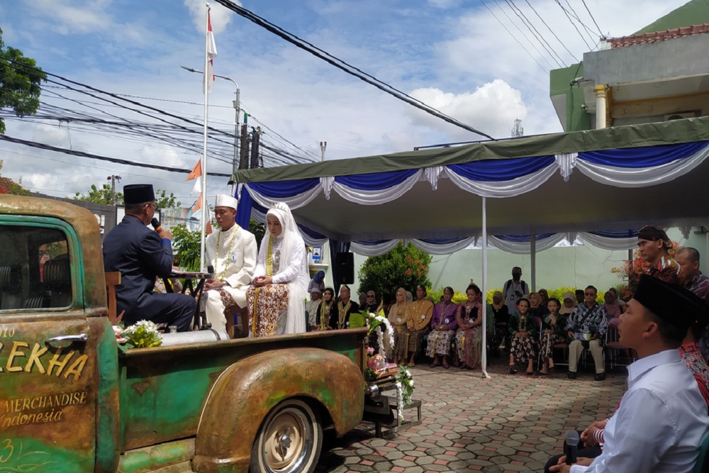 Fortais Gelar Nikah Massal Tujuh Hari di KUA Sewon Bantul