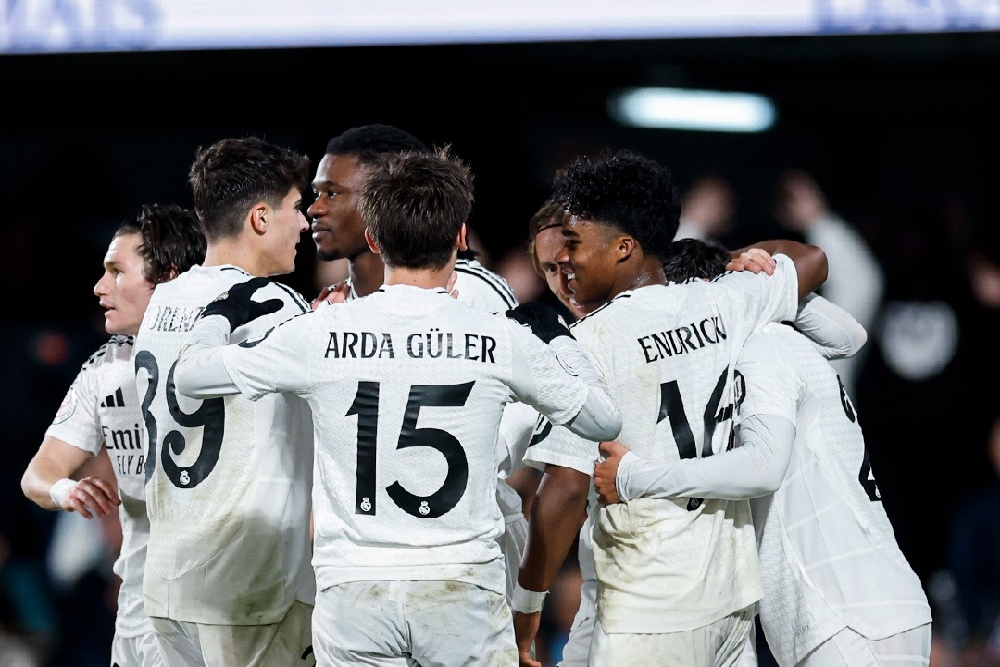 Hasil Pertandingan Depotivo Minera vs Real Madrid, Los Blancos Pesta Gol di Babak Penyisihan Copa del Rey Spanyol