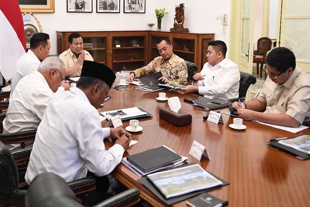 Presiden Prabowo Pimpin Rapat Bahas Percepatan Pembangunan IKN, Begini Hasilnya