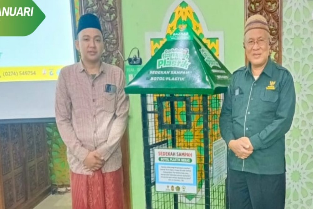 Baznas Jogja Perkenalkan Sedekah Sampah Plastik