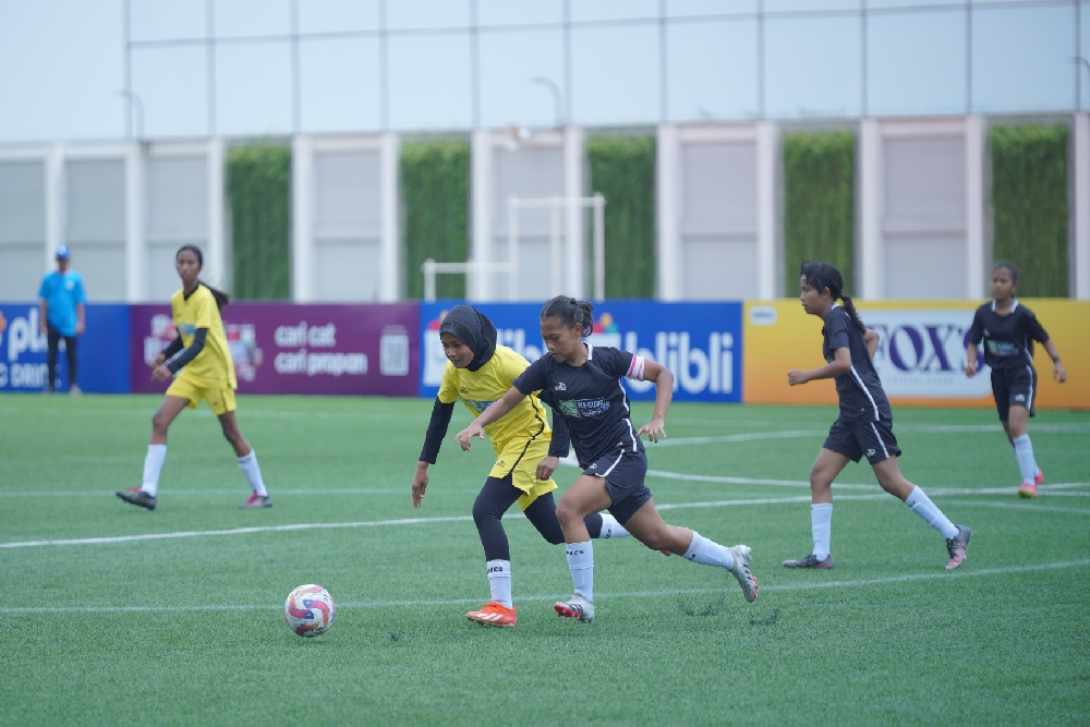 Ketangguhan Talenta Pesepakbola Putri Jogja Dibuktikan di Milklife Soccer Challenge All-Stars