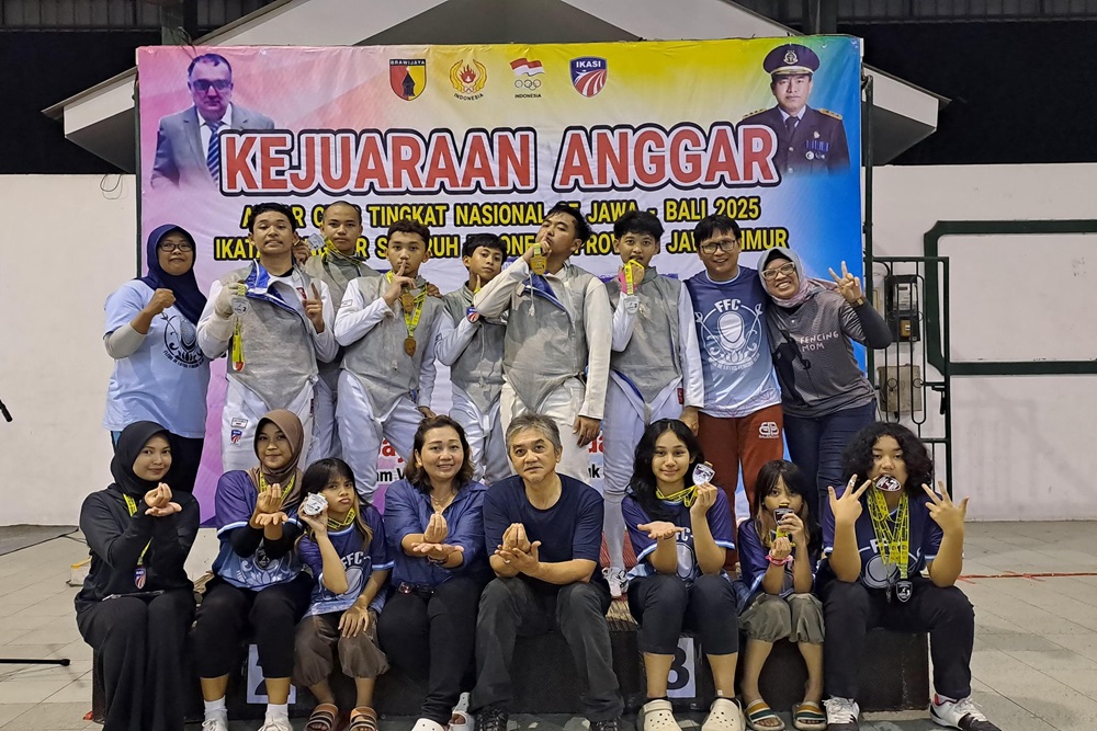 Fleur de Lotus Fencing Club Jogja Berjaya di Kejurnas Anggar Antarklub