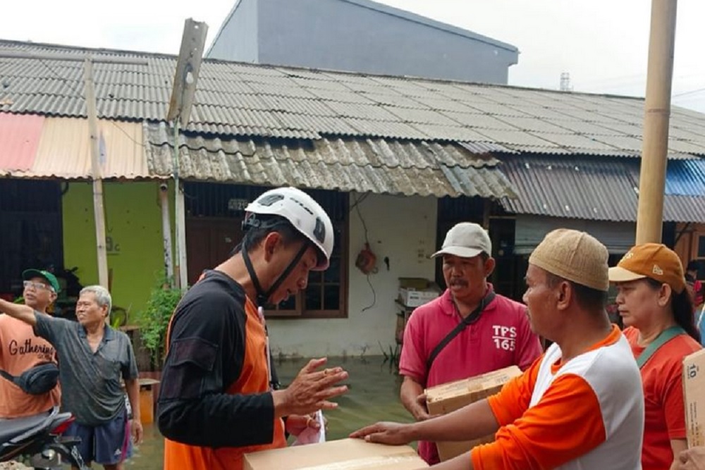 Banjir Jakarta, BPBD Kesulitan Kirim Bantuan Logistik