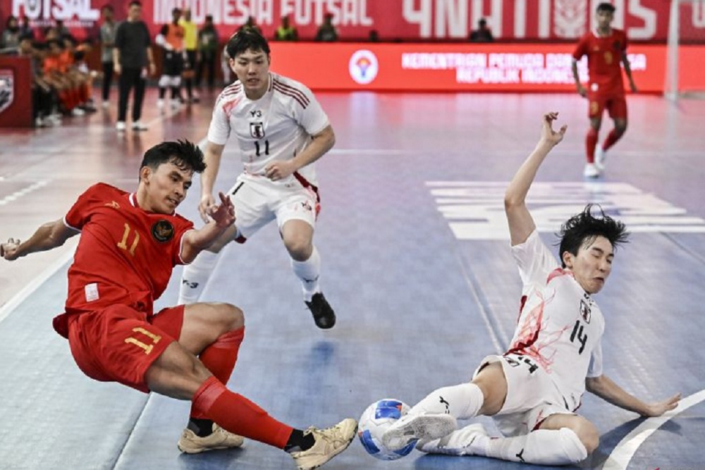 Turnamen Futsal 4 Nation World Series 2025, Timnas Indonesia Kalahkan Jepang 1-0